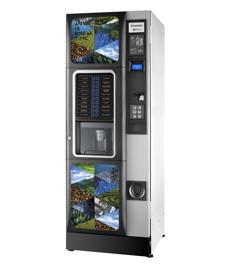 Concerto Touch Coffee Vending Machine Pure Foods Systems