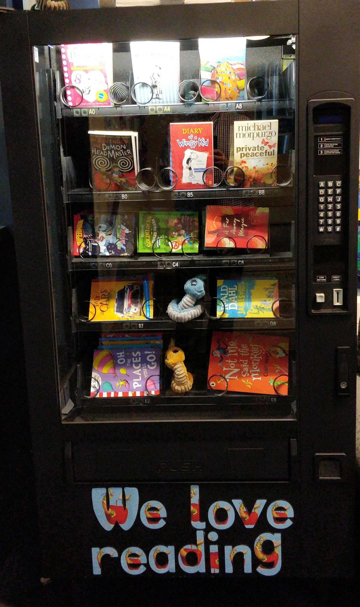 Book vending machine for sale